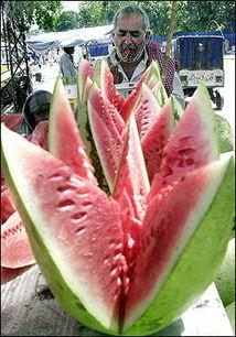 巴基斯坦人吃瓜,瓜果飘香，生活滋味